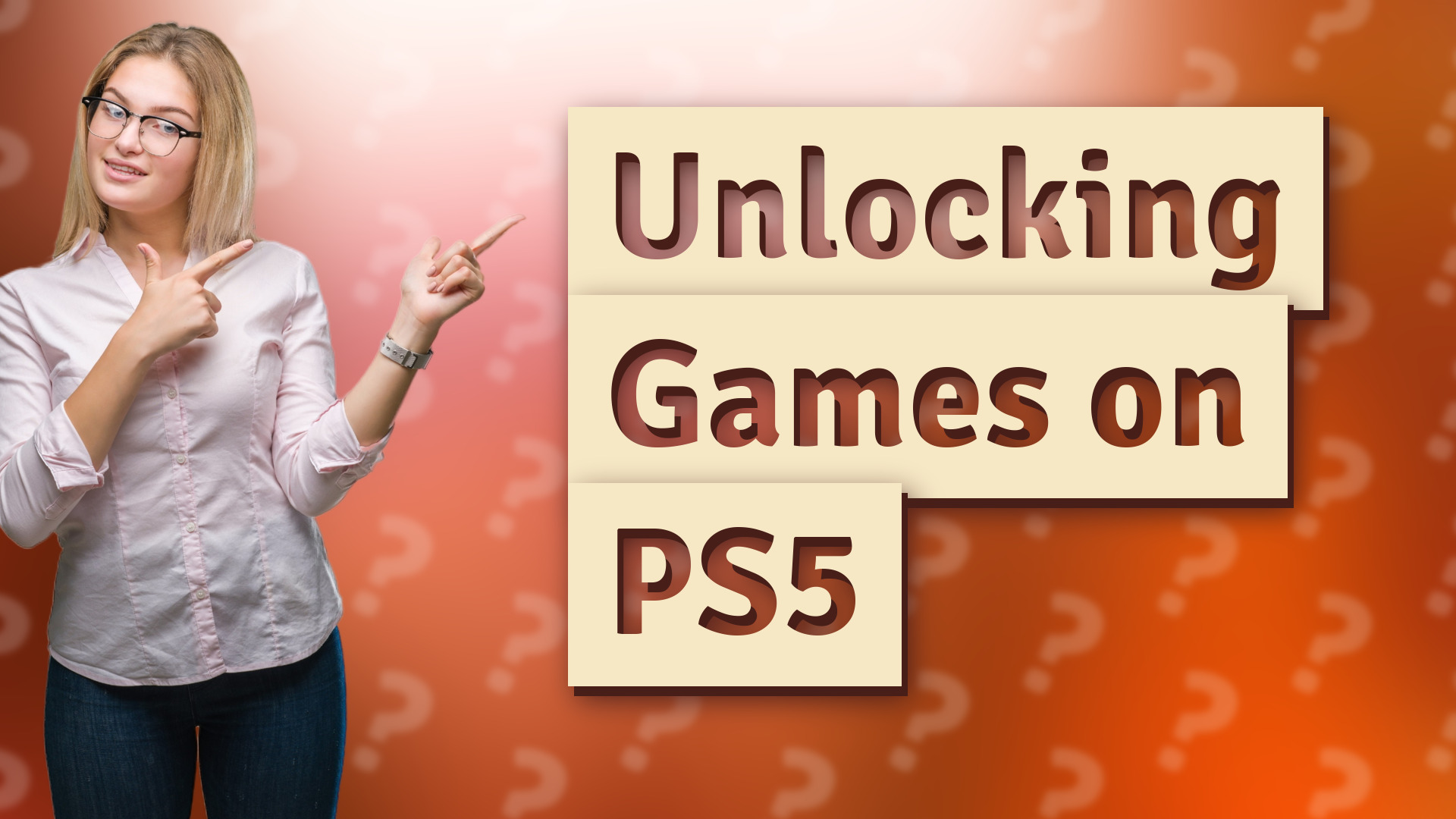 Unlocking Games on PS5