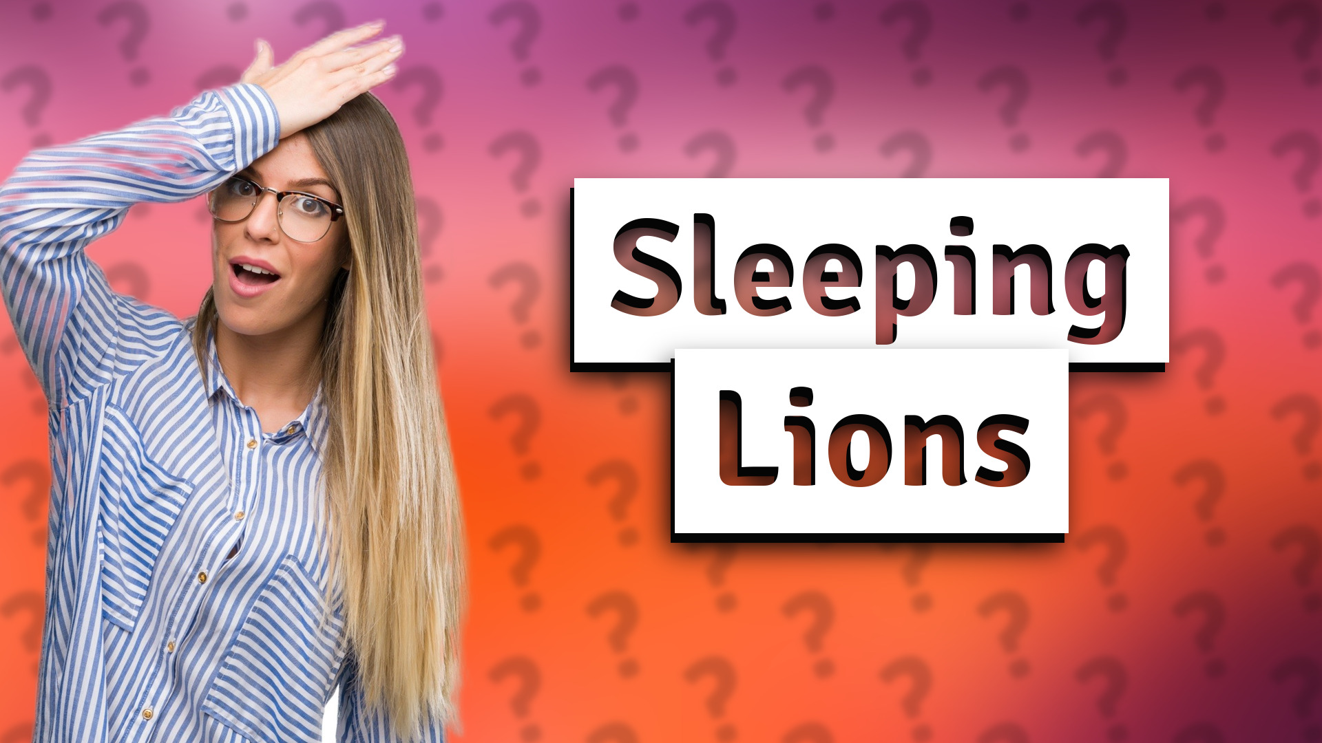 Sleeping Lions