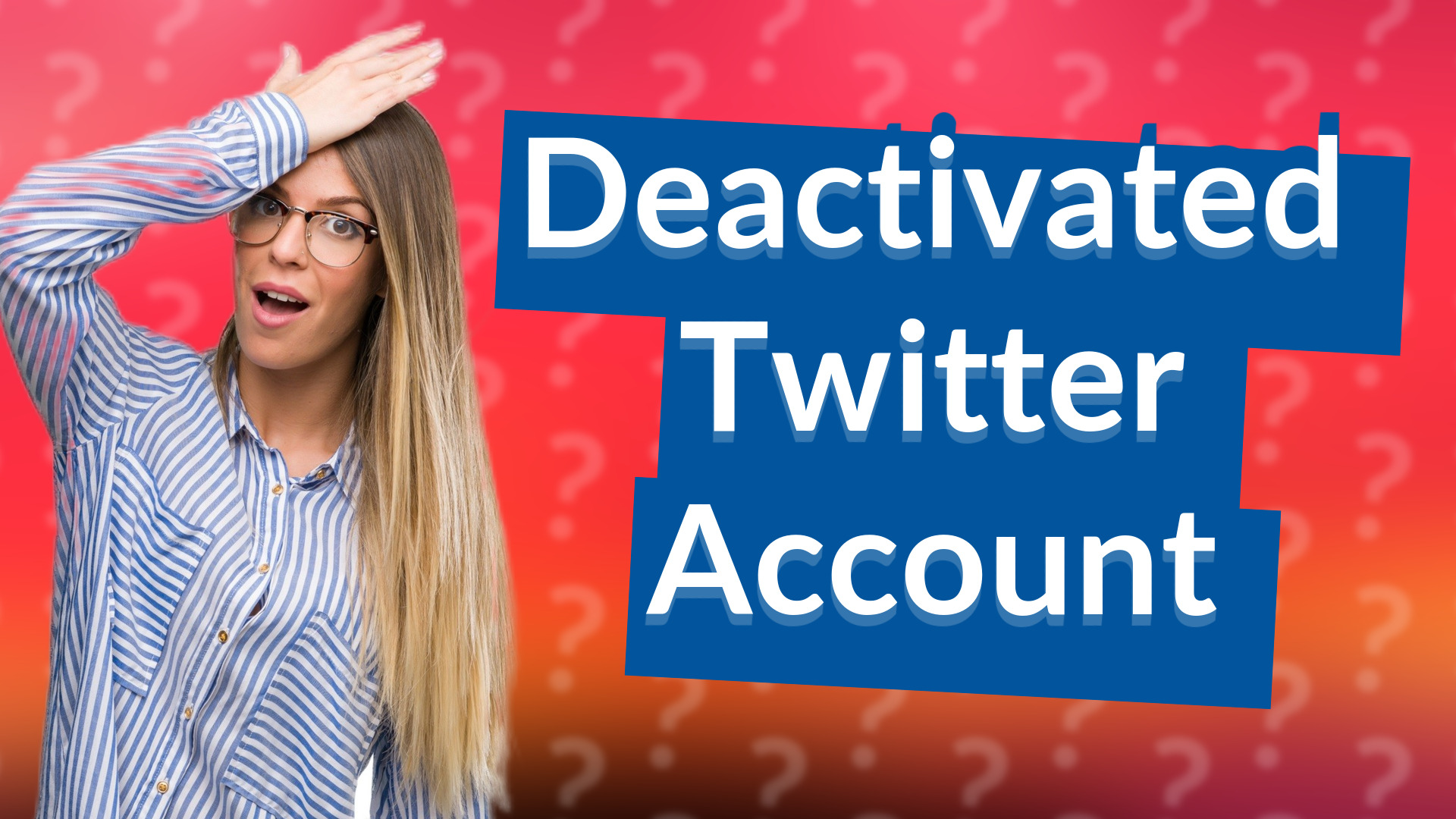 Deactivated Twitter Account
