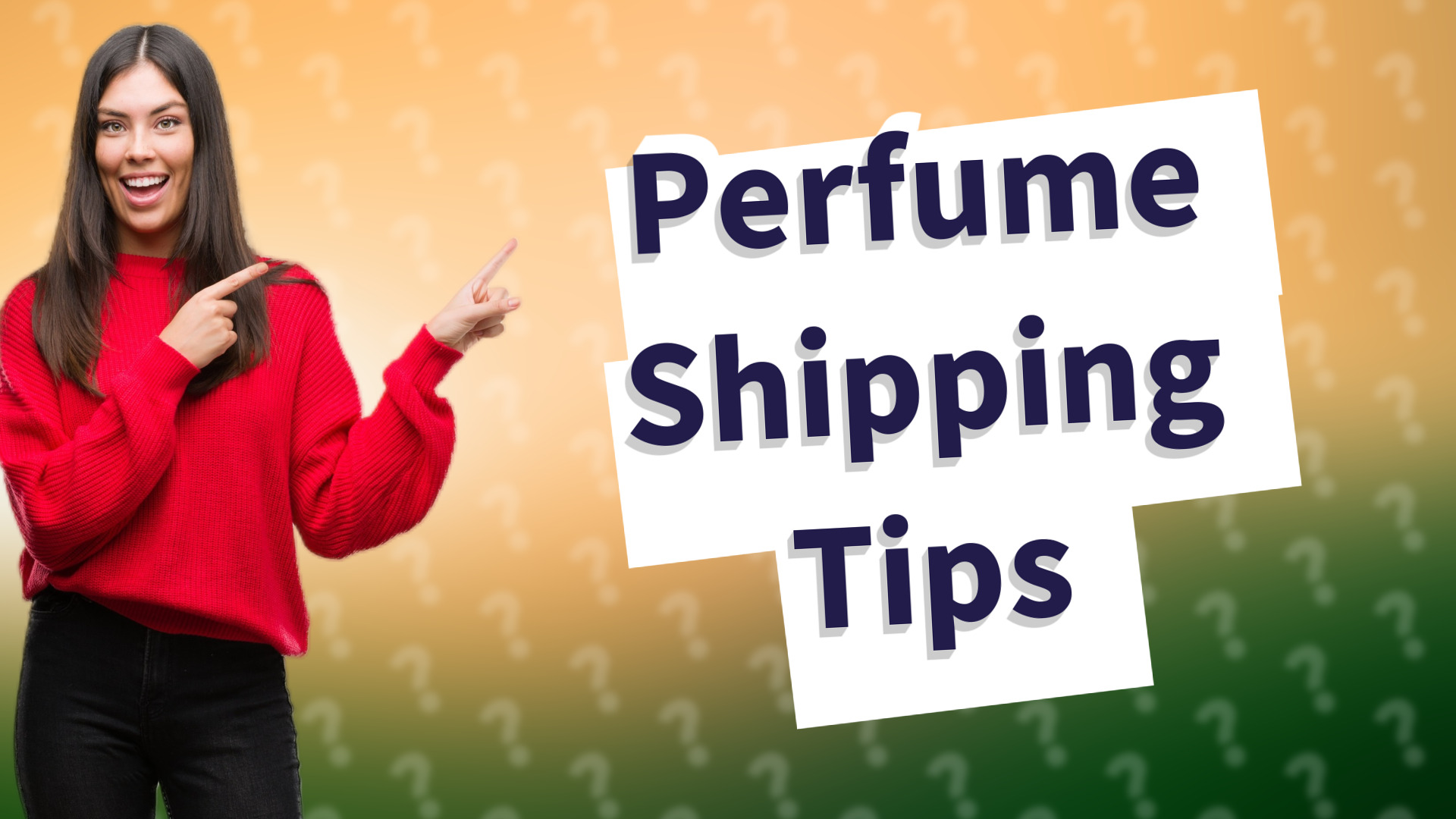 Perfume Shipping Tips