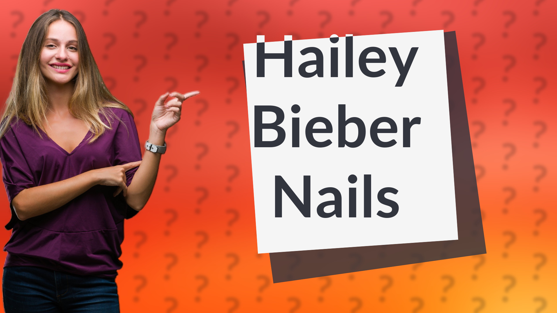 Hailey Bieber Nails