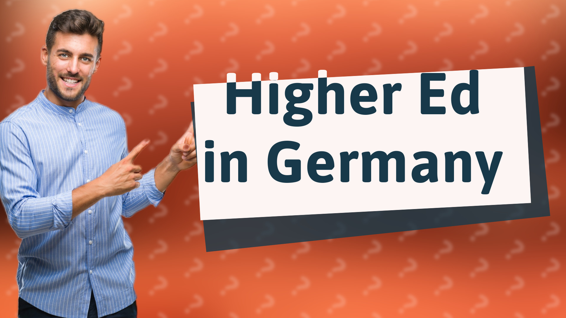 Higher Ed in Germany