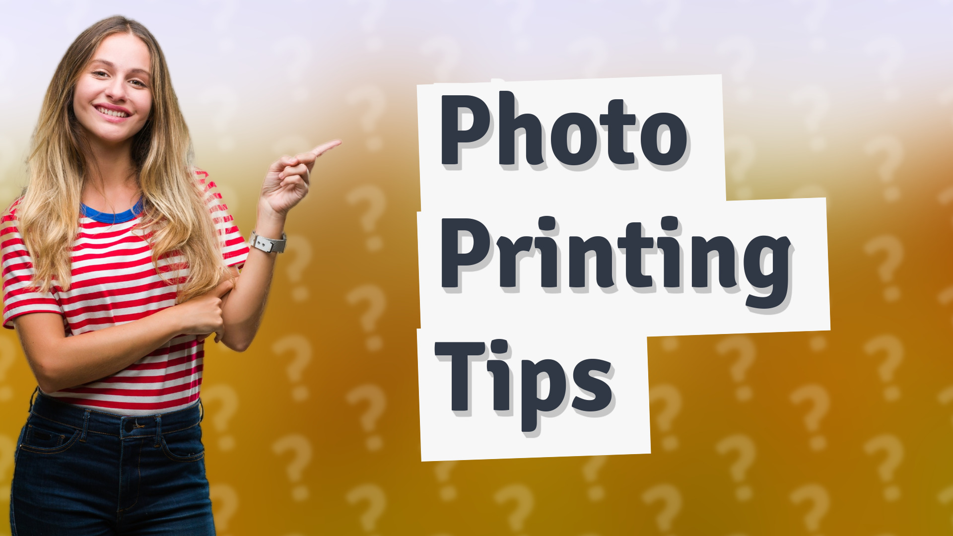 Photo Printing Tips