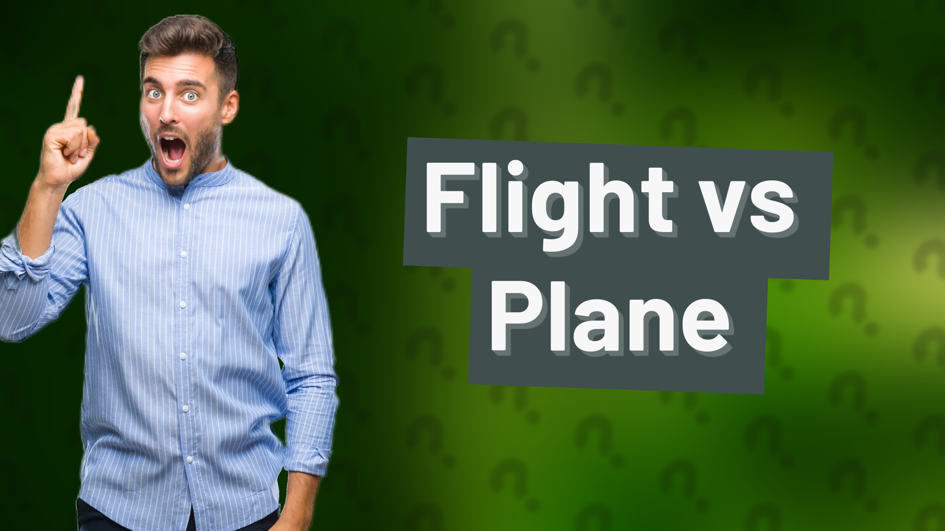 Flight vs Plane