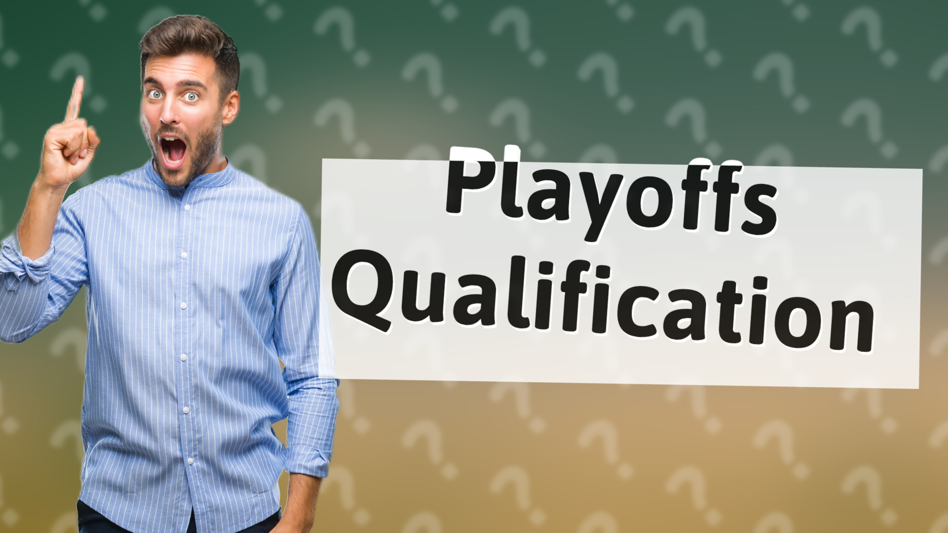 Playoffs Qualification