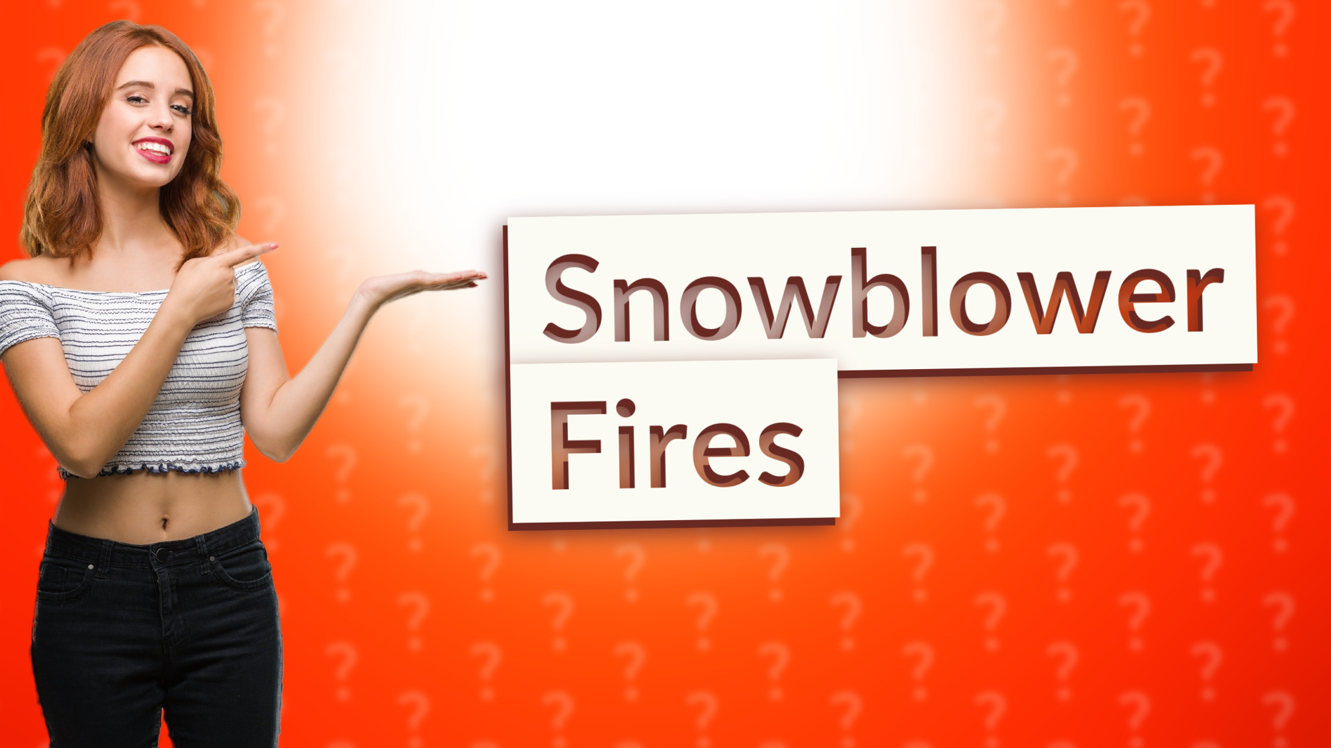 Snowblower Fires