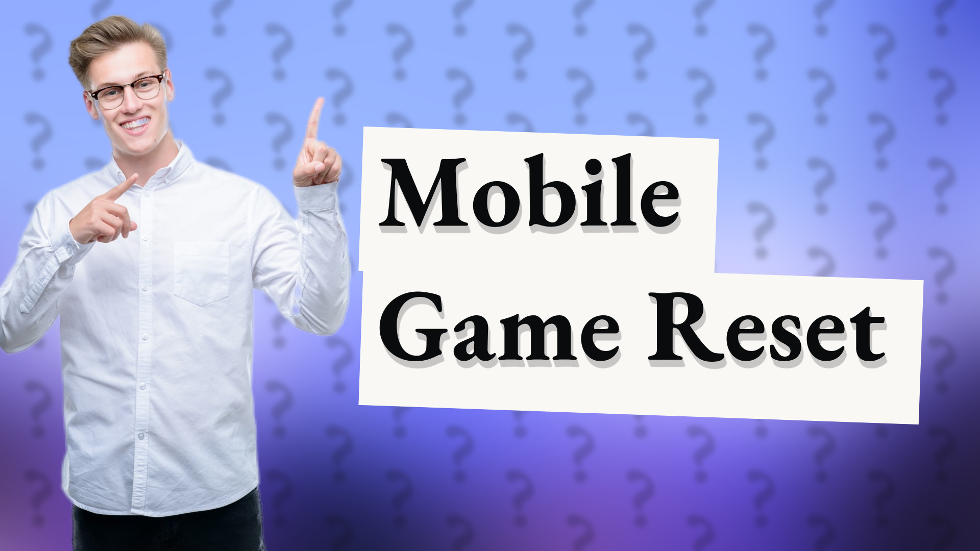 Mobile Game Reset