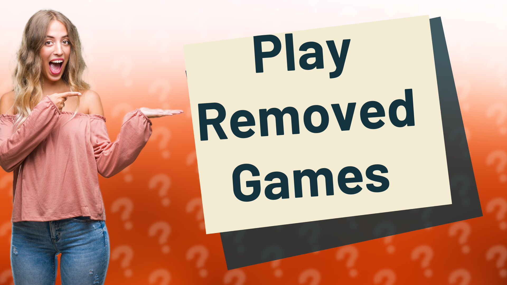Play Removed Games