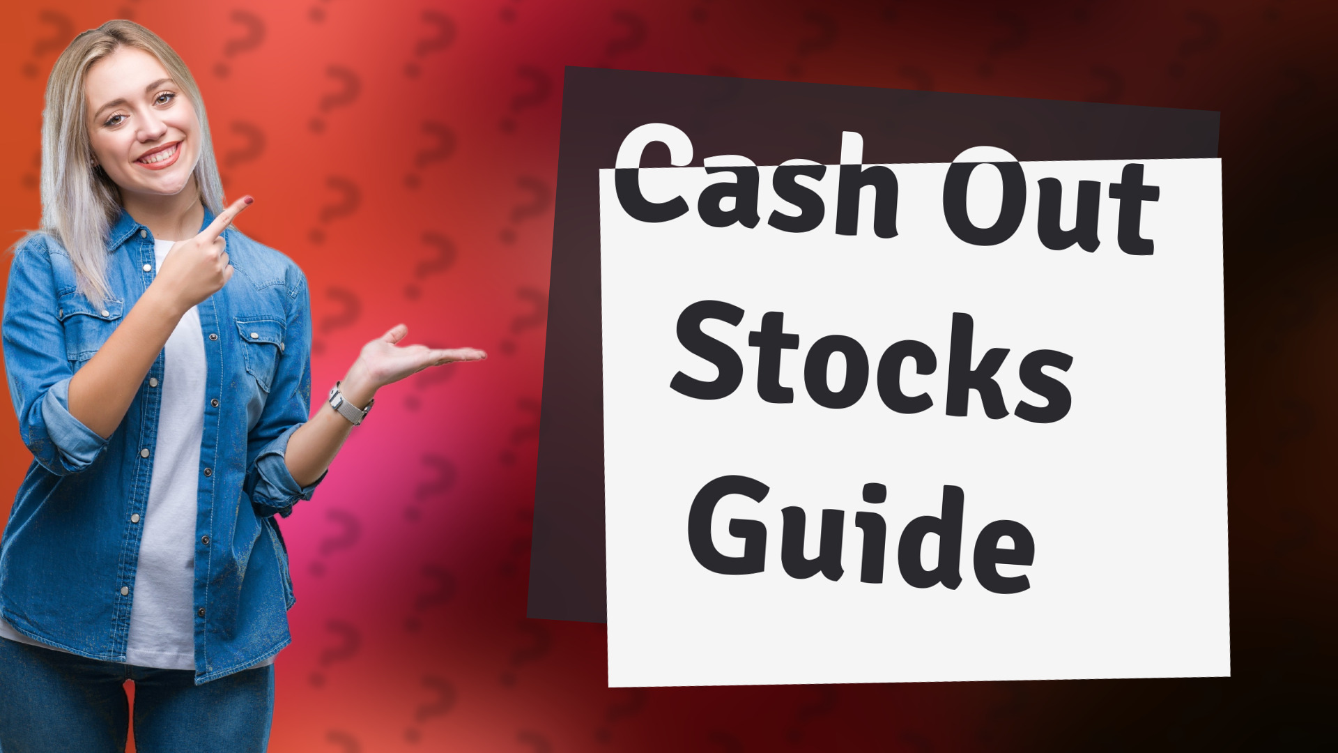 Cash Out Stocks Guide