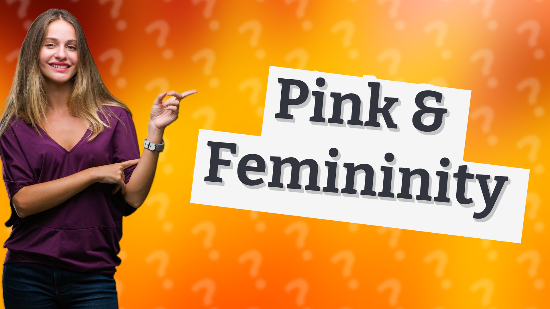 Pink & Femininity