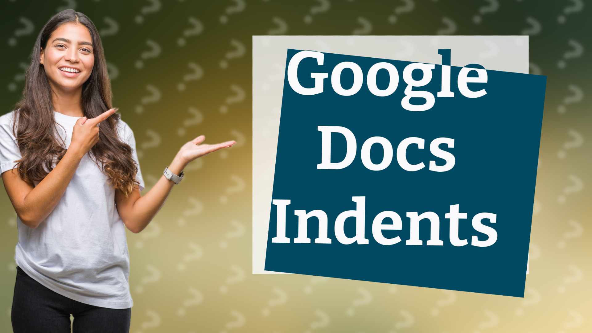 Google Docs Indents