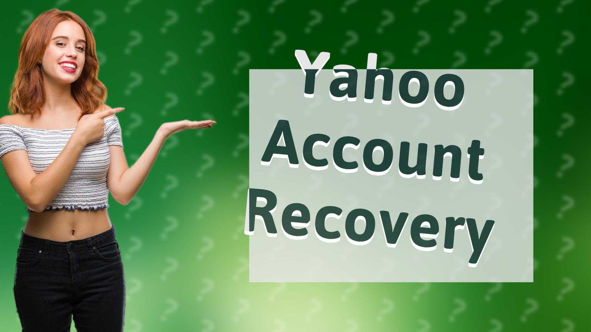 Yahoo Account Recovery