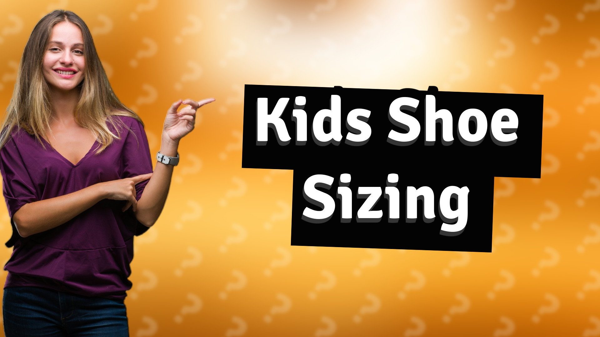 Kids Shoe Sizing