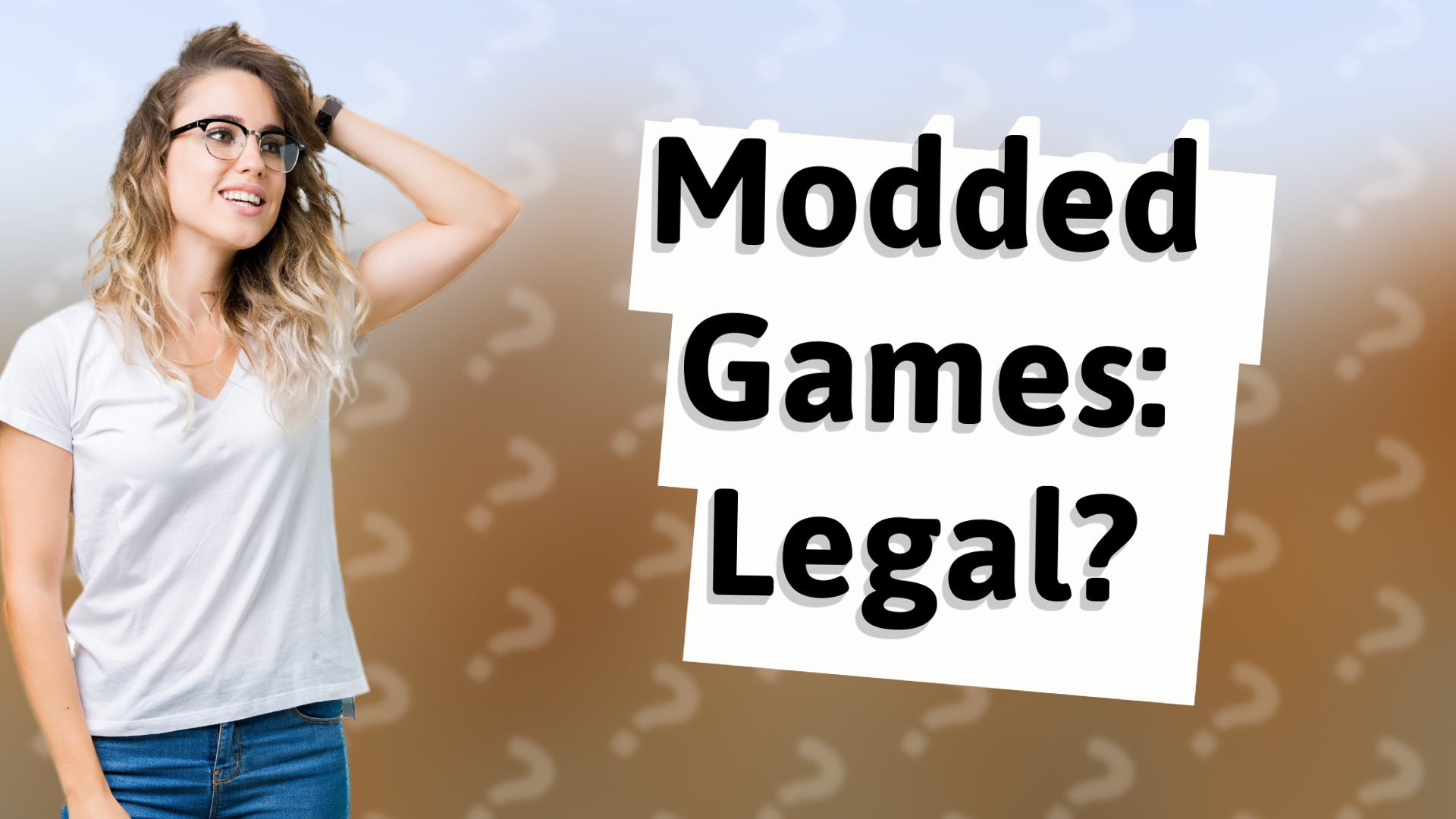 Modded Games: Legal?