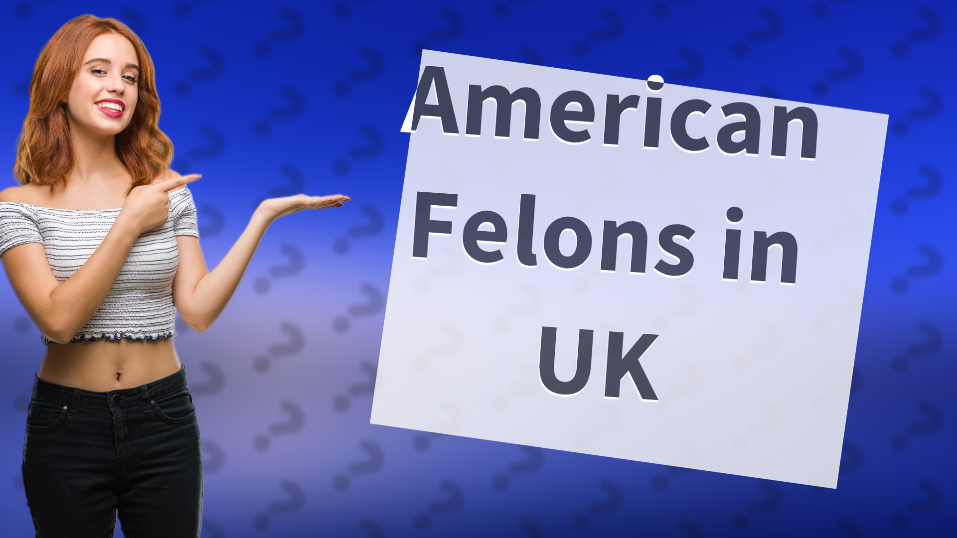 American Felons in UK