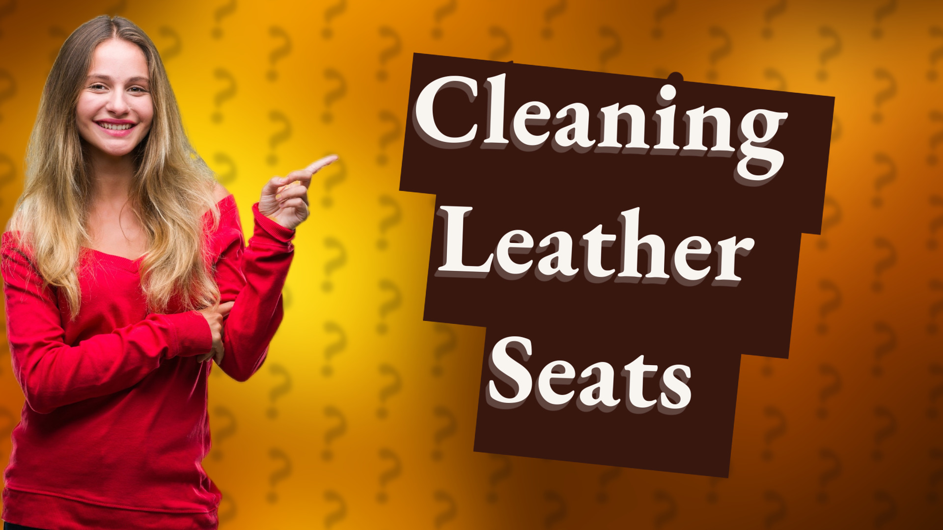 Cleaning Leather Seats