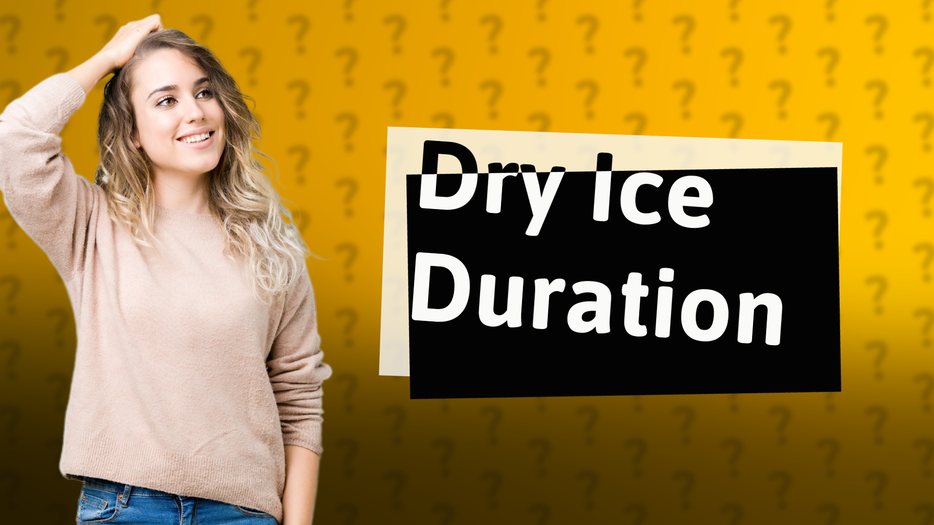 Dry Ice Duration