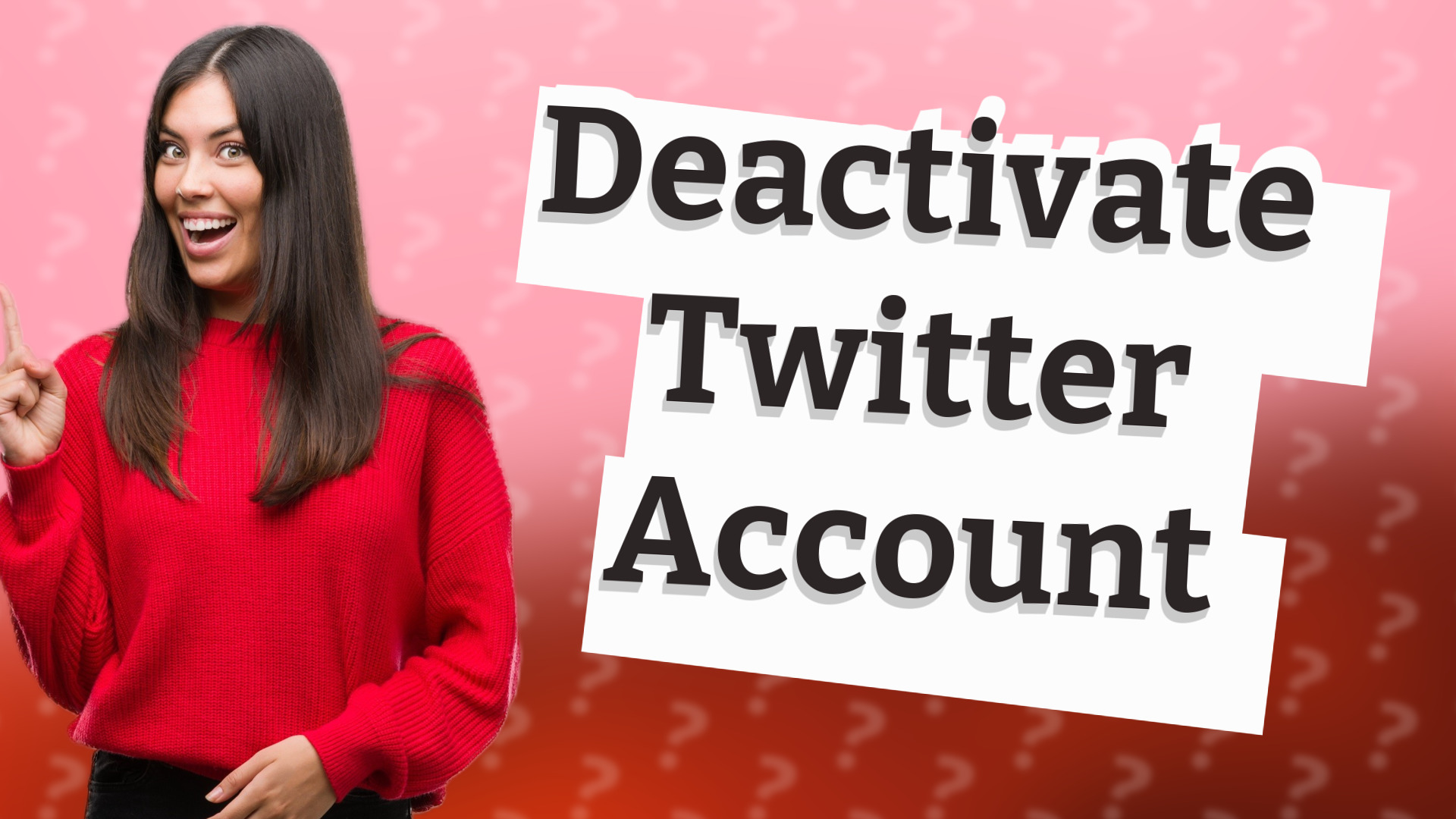 Deactivate Twitter Account