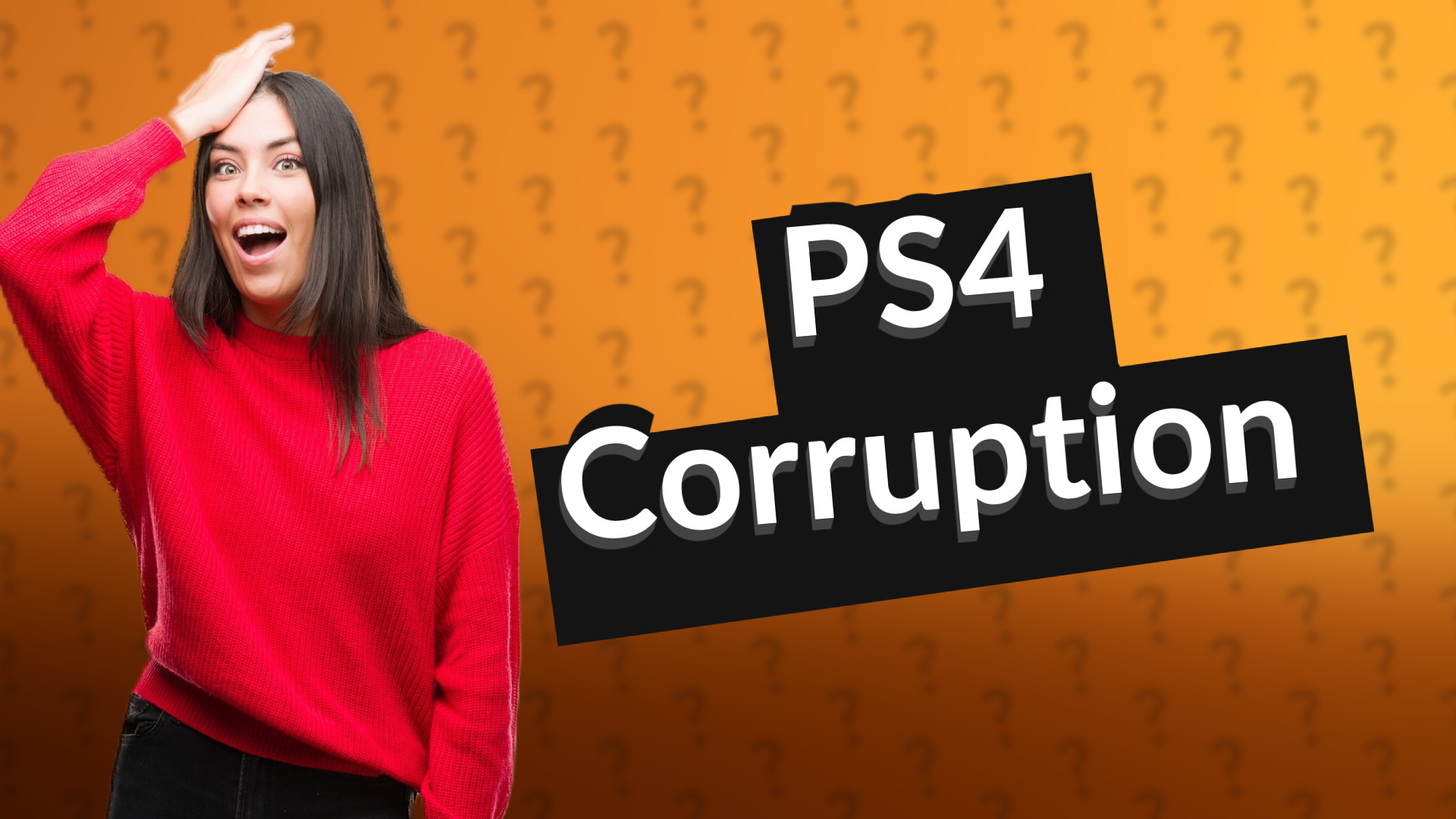 PS4 Corruption