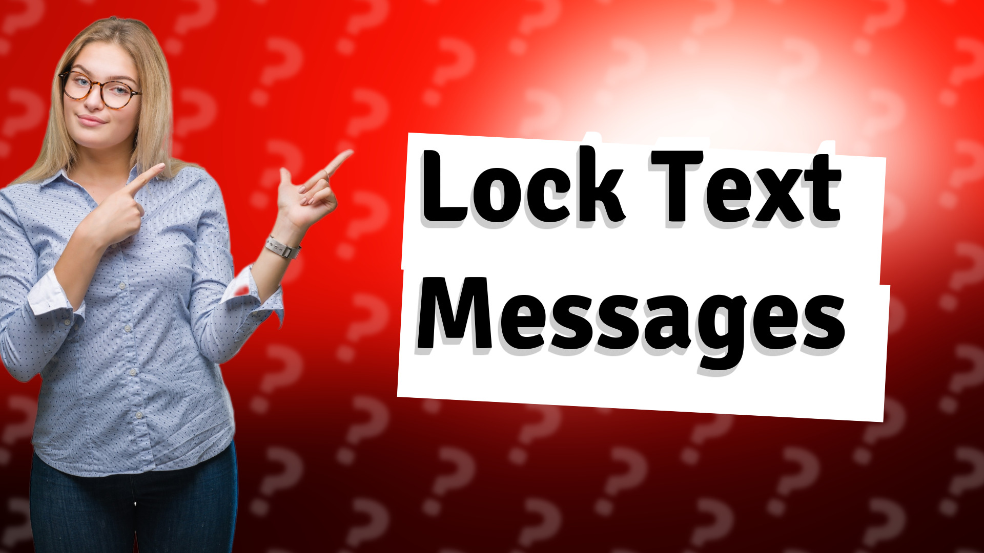 Lock Text Messages