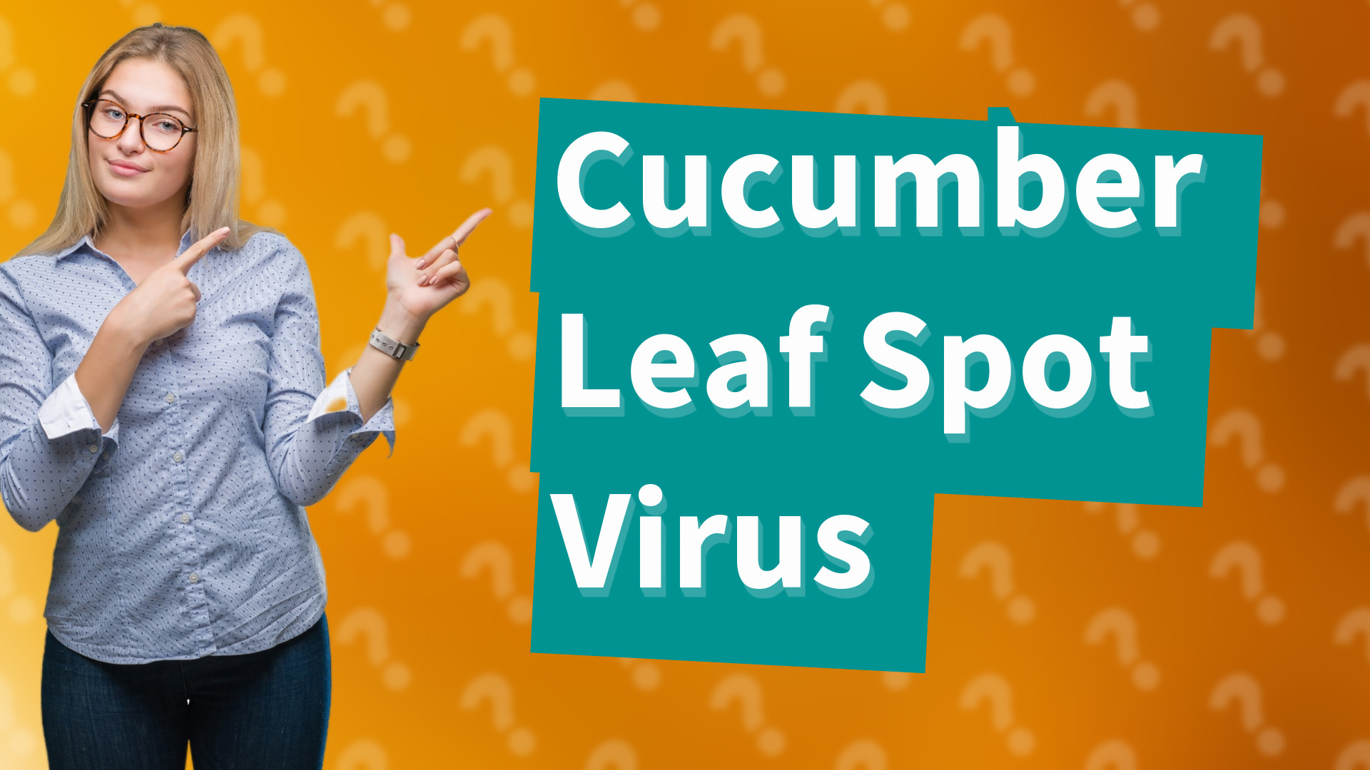 Cucumber Leaf Spot Virus