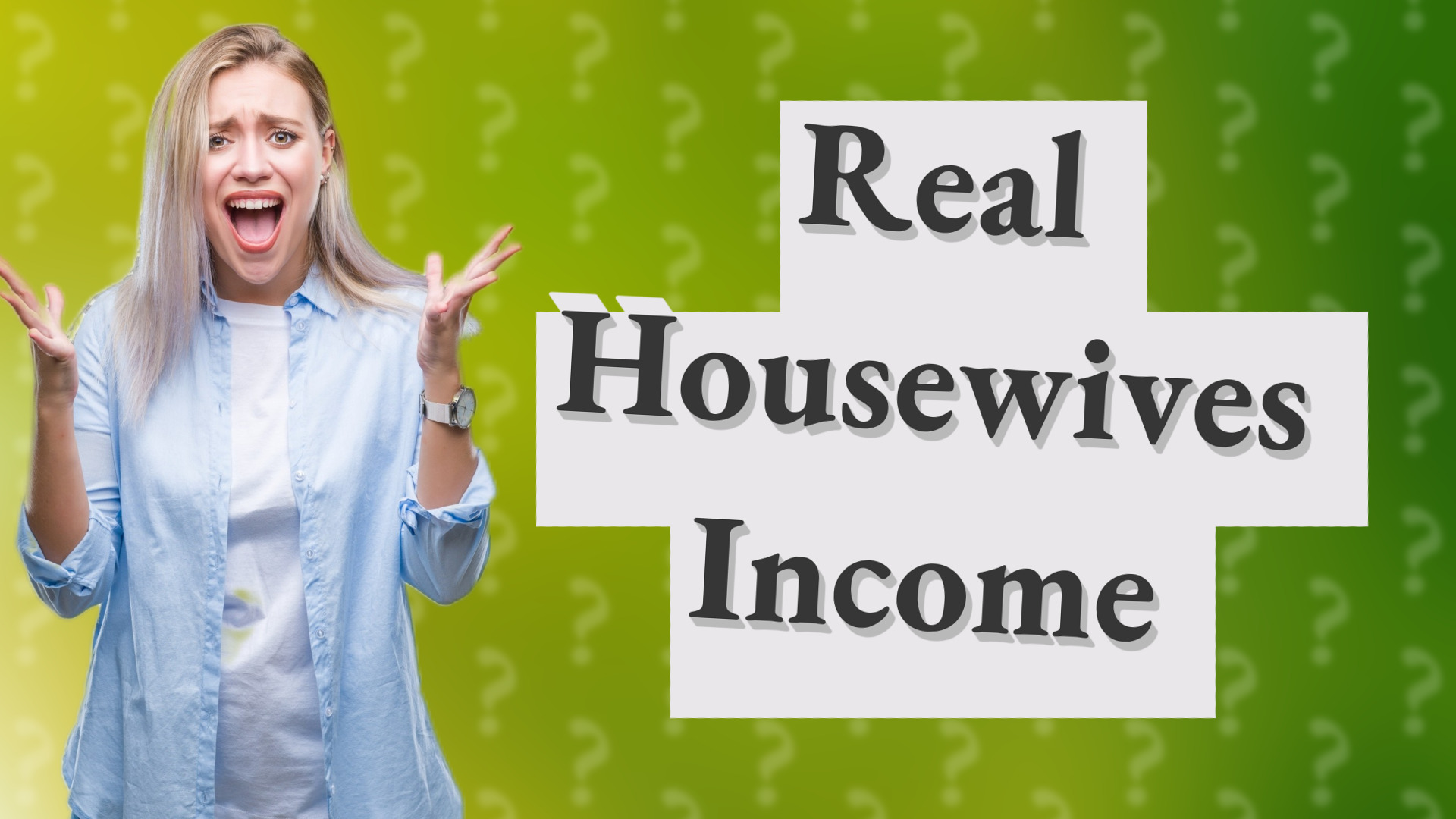 Real Housewives Income