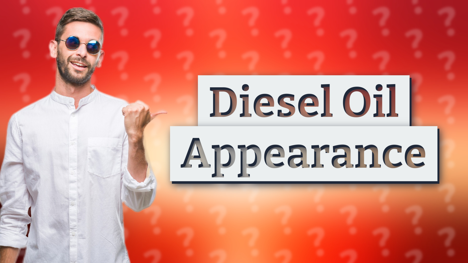 Diesel Oil Appearance
