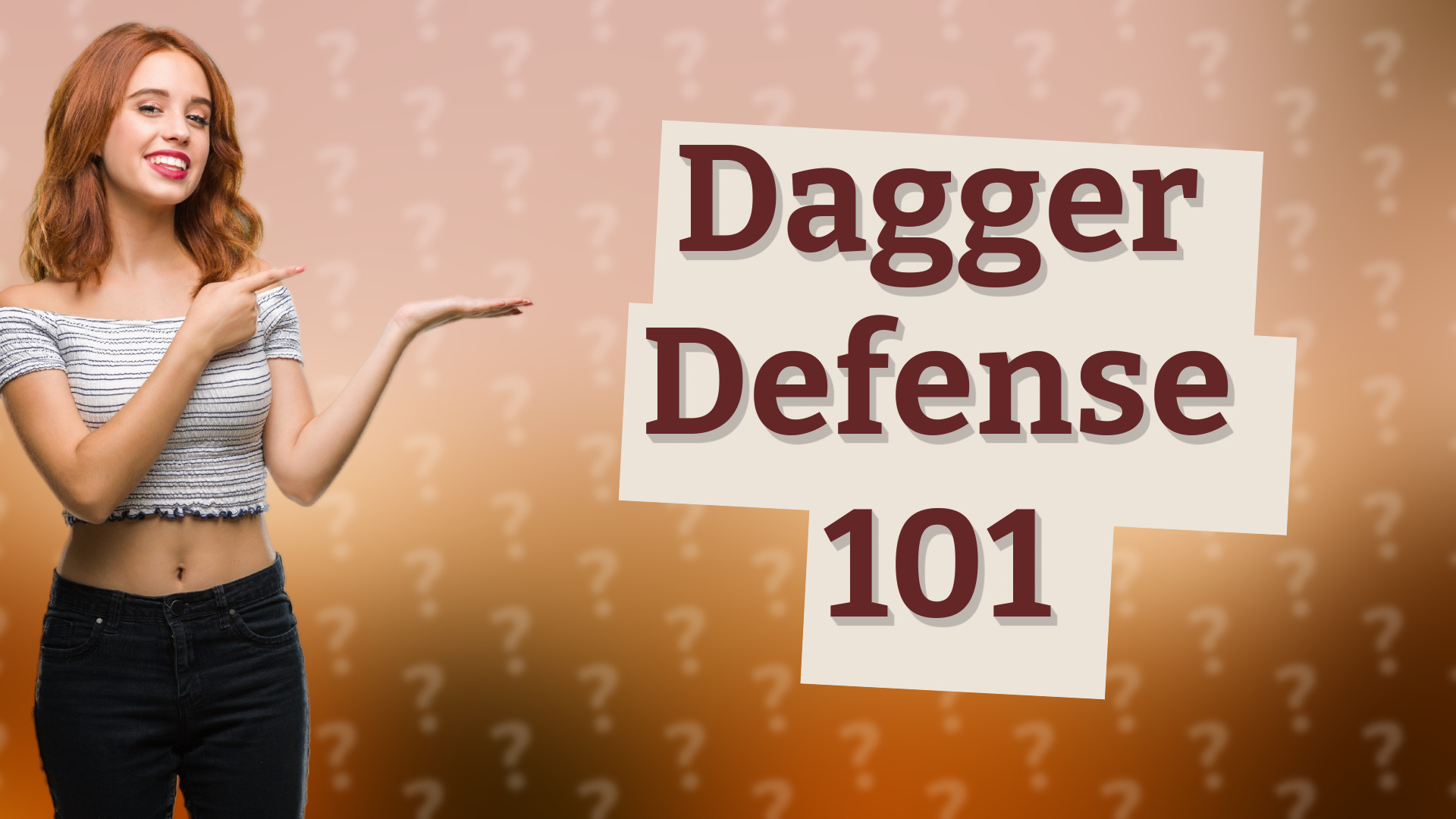 Dagger Defense 101