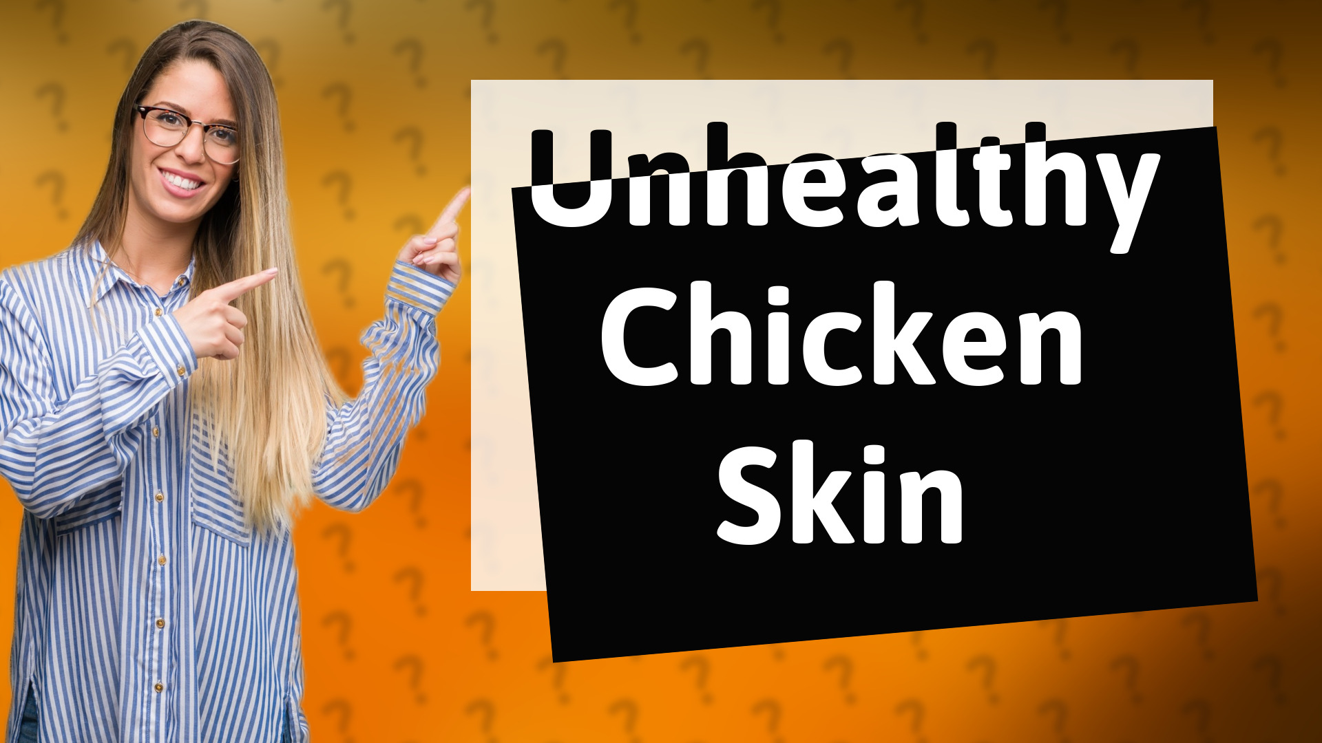 Unhealthy Chicken Skin