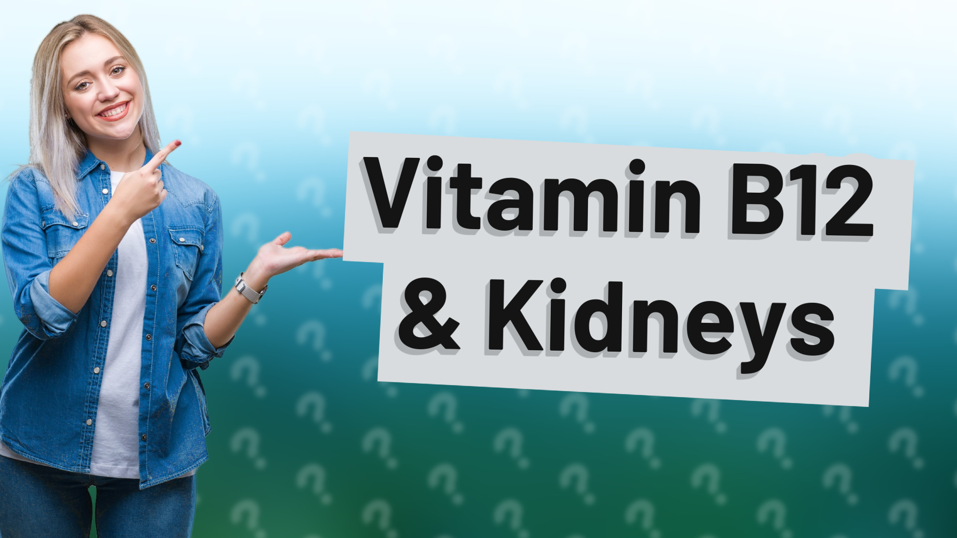 Vitamin B12 & Kidneys