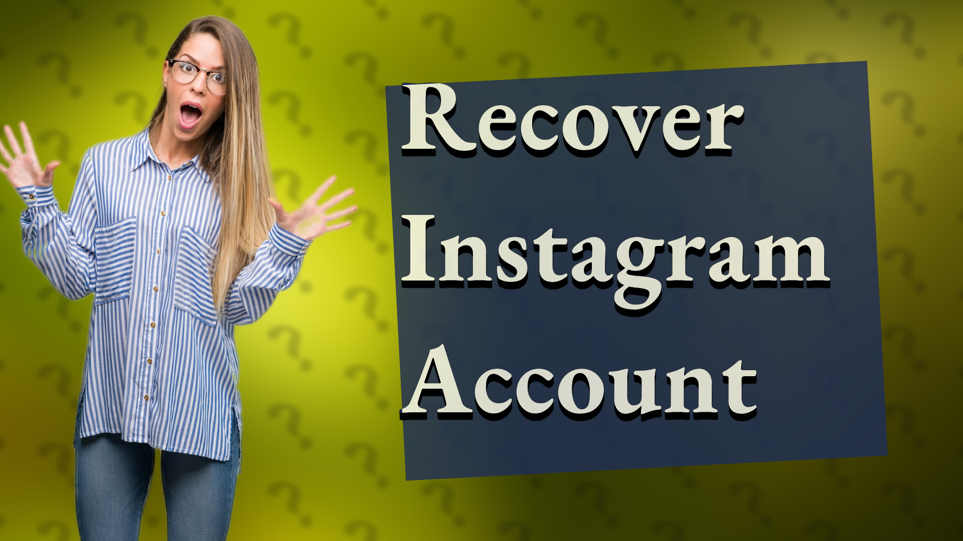 Recover Instagram Account