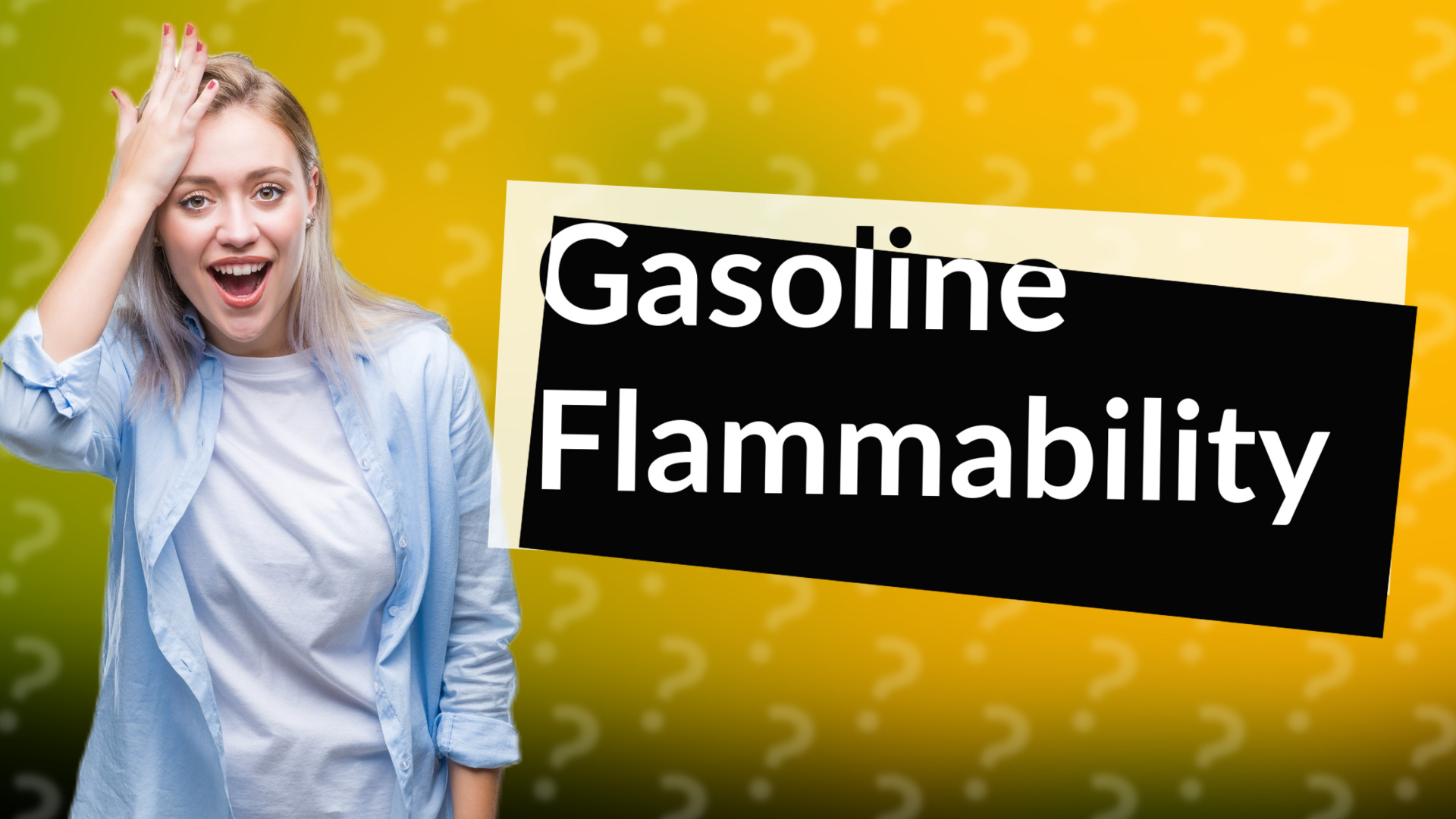 Gasoline Flammability
