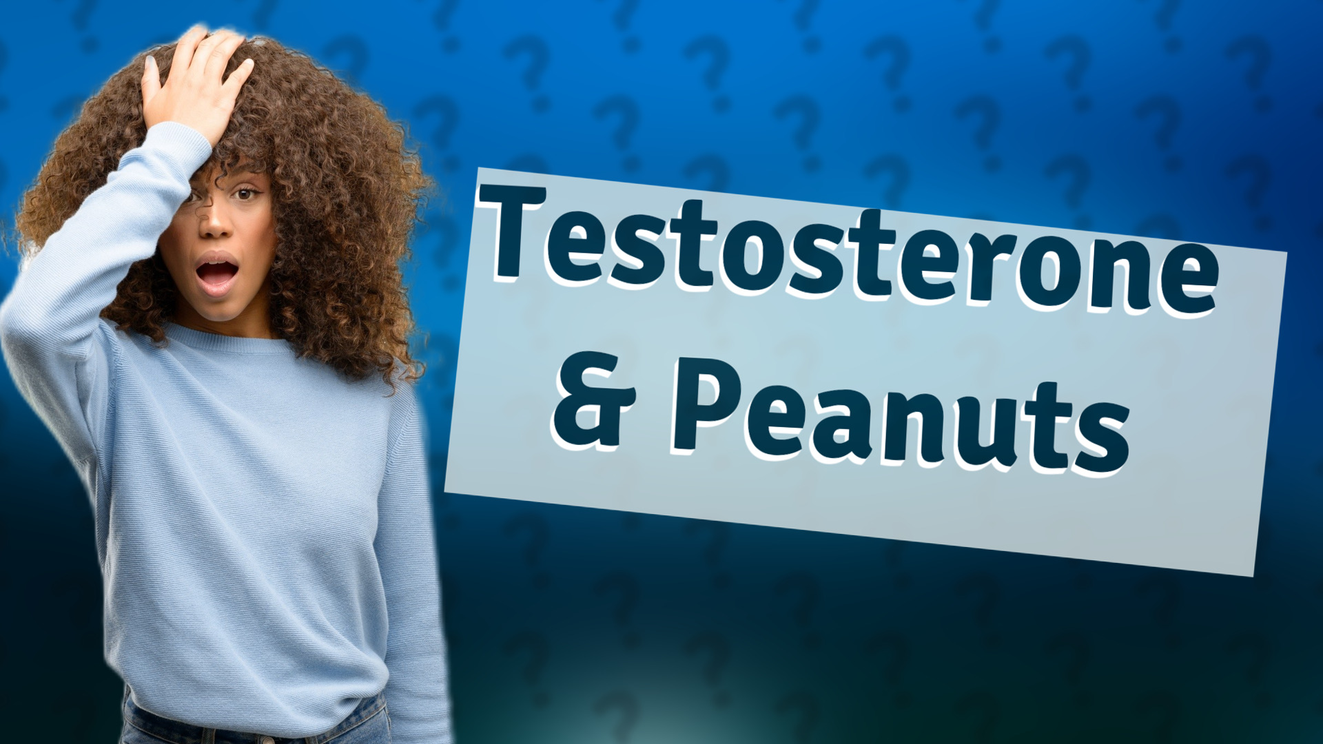 Testosterone & Peanuts