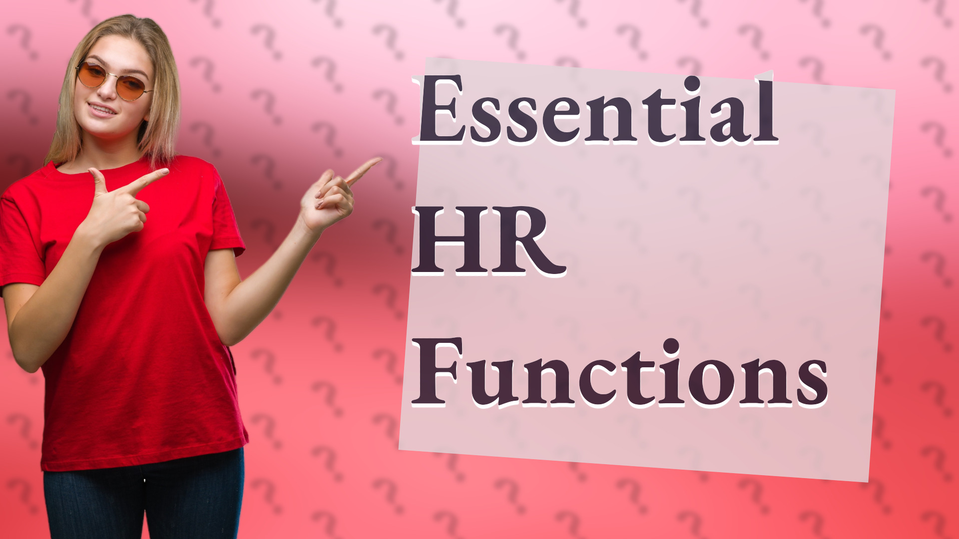 Essential HR Functions