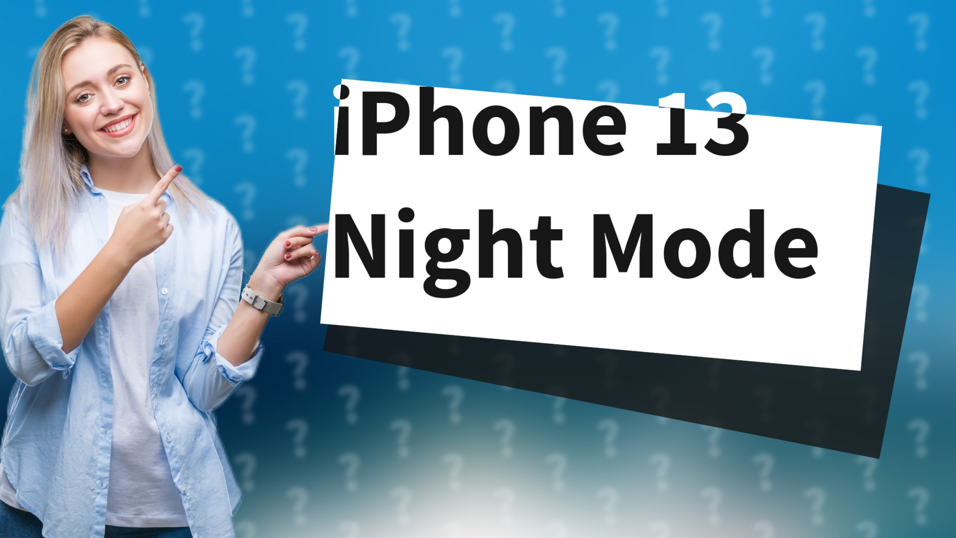 iPhone 13 Night Mode