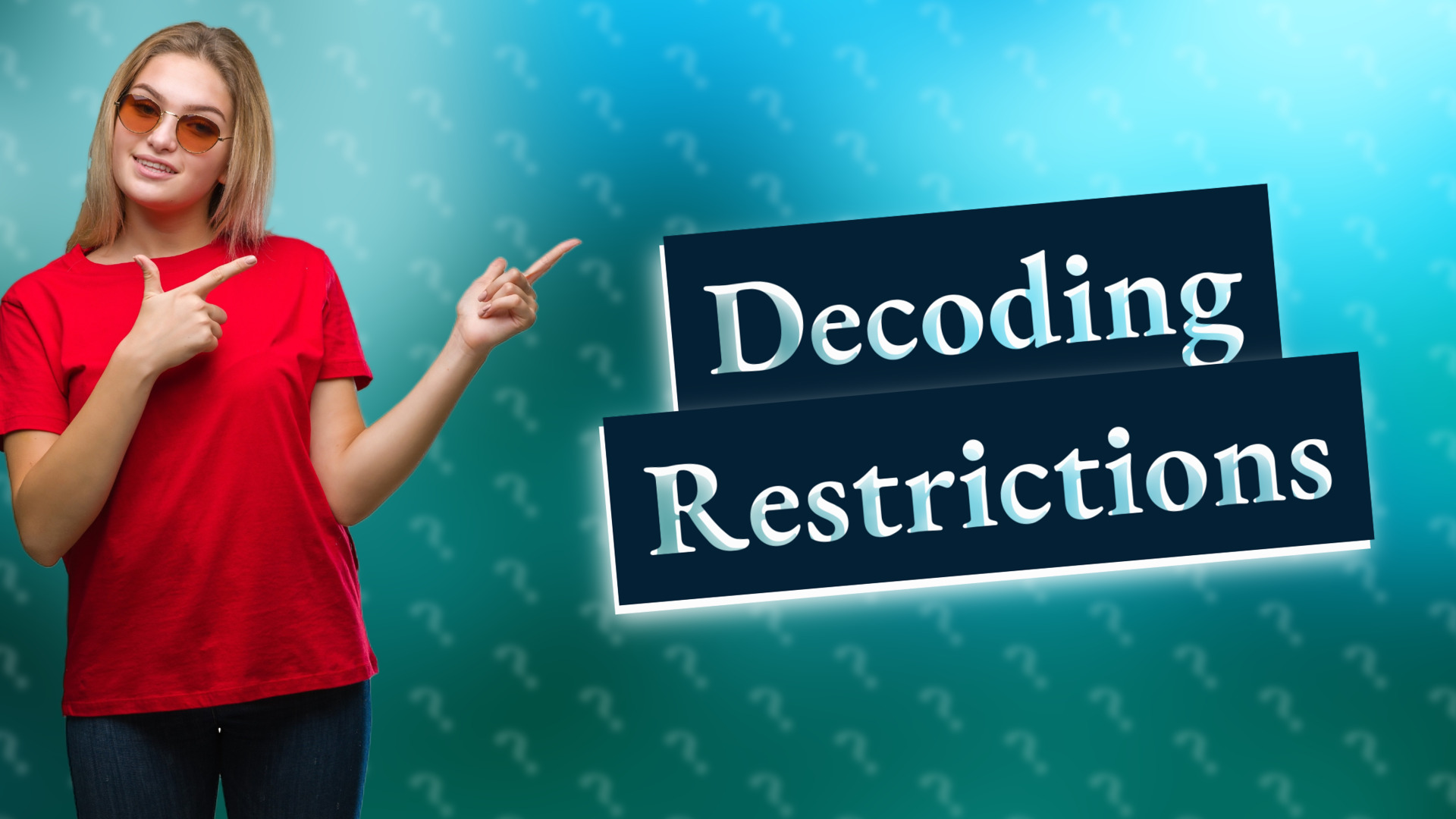 Decoding Restrictions