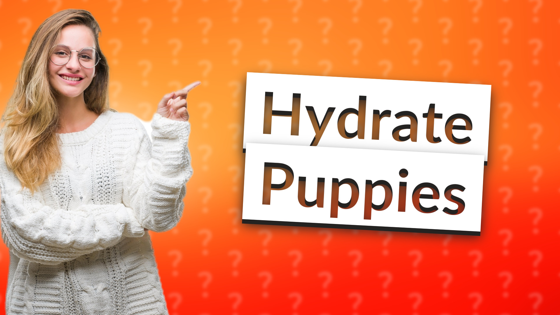 Hydrate Puppies