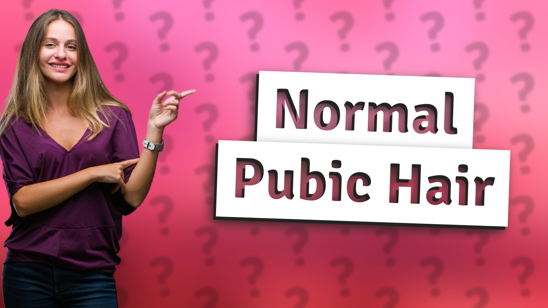 Normal Pubic Hair