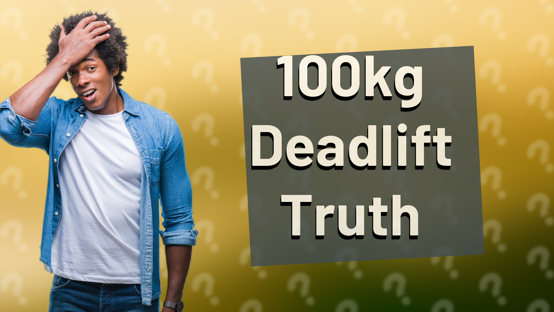 100kg Deadlift Truth