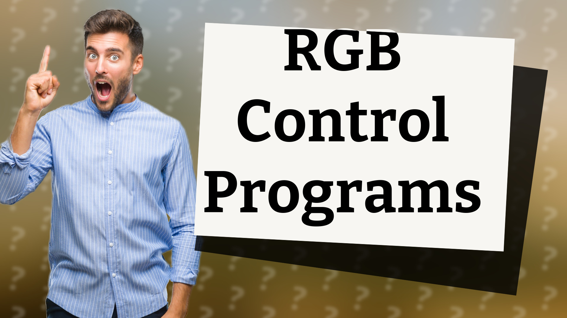 RGB Control Programs