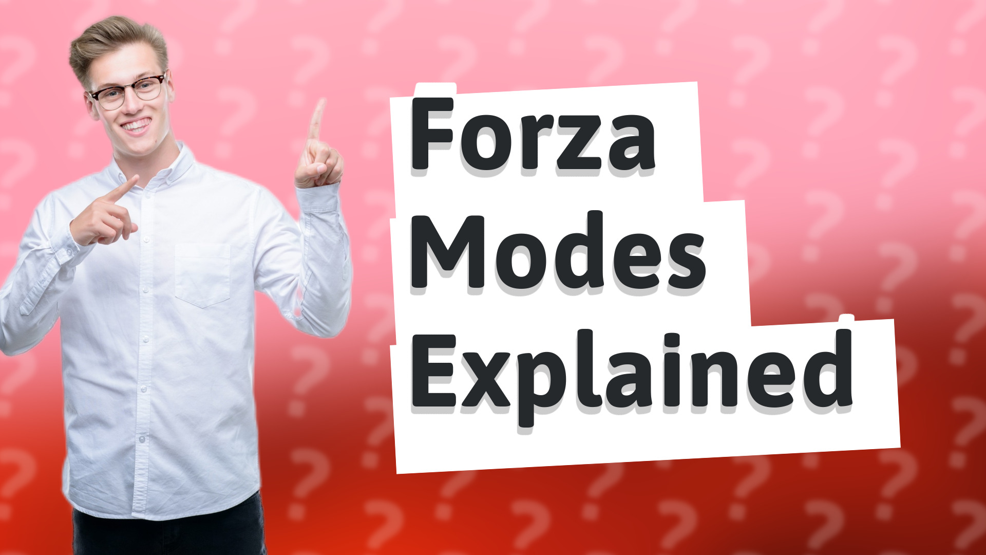 Forza Modes Explained