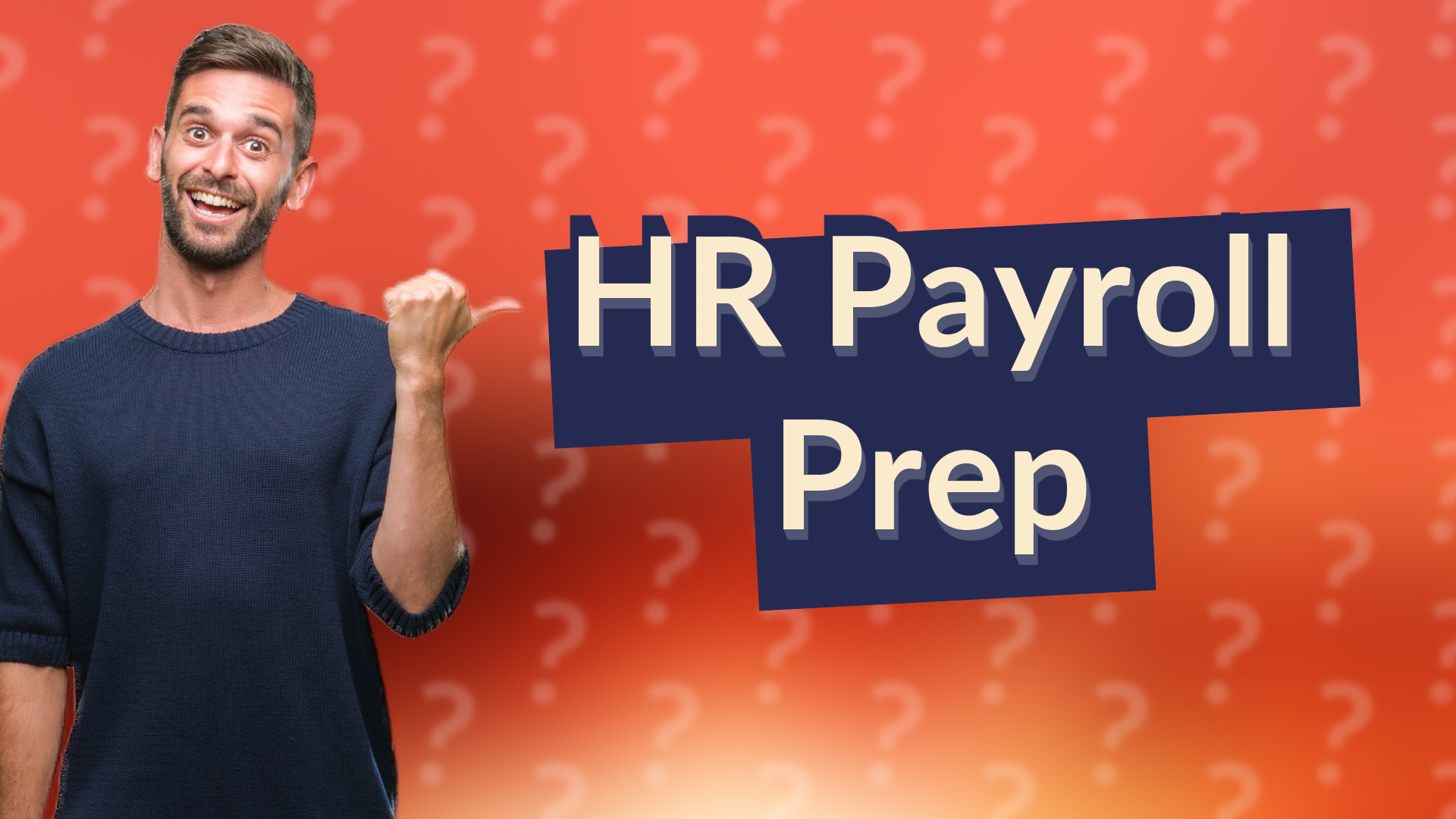 HR Payroll Prep