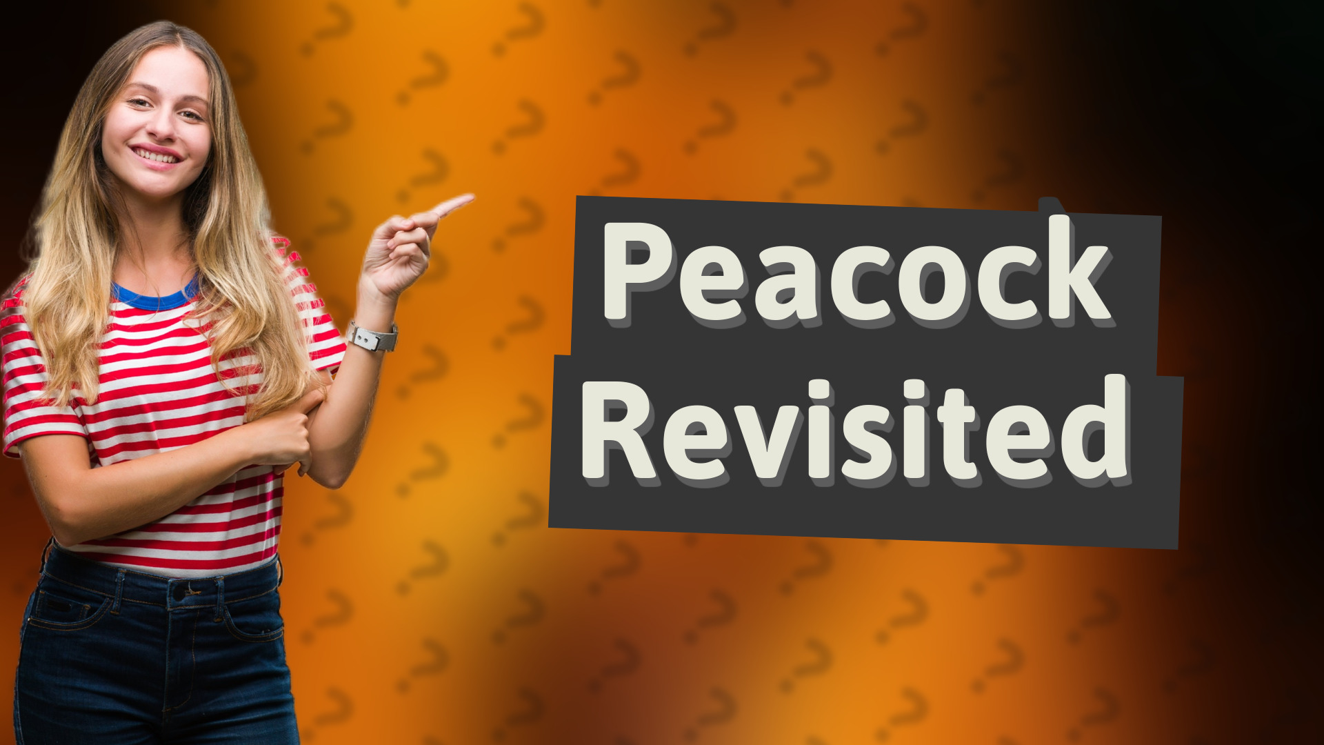 Peacock Revisited