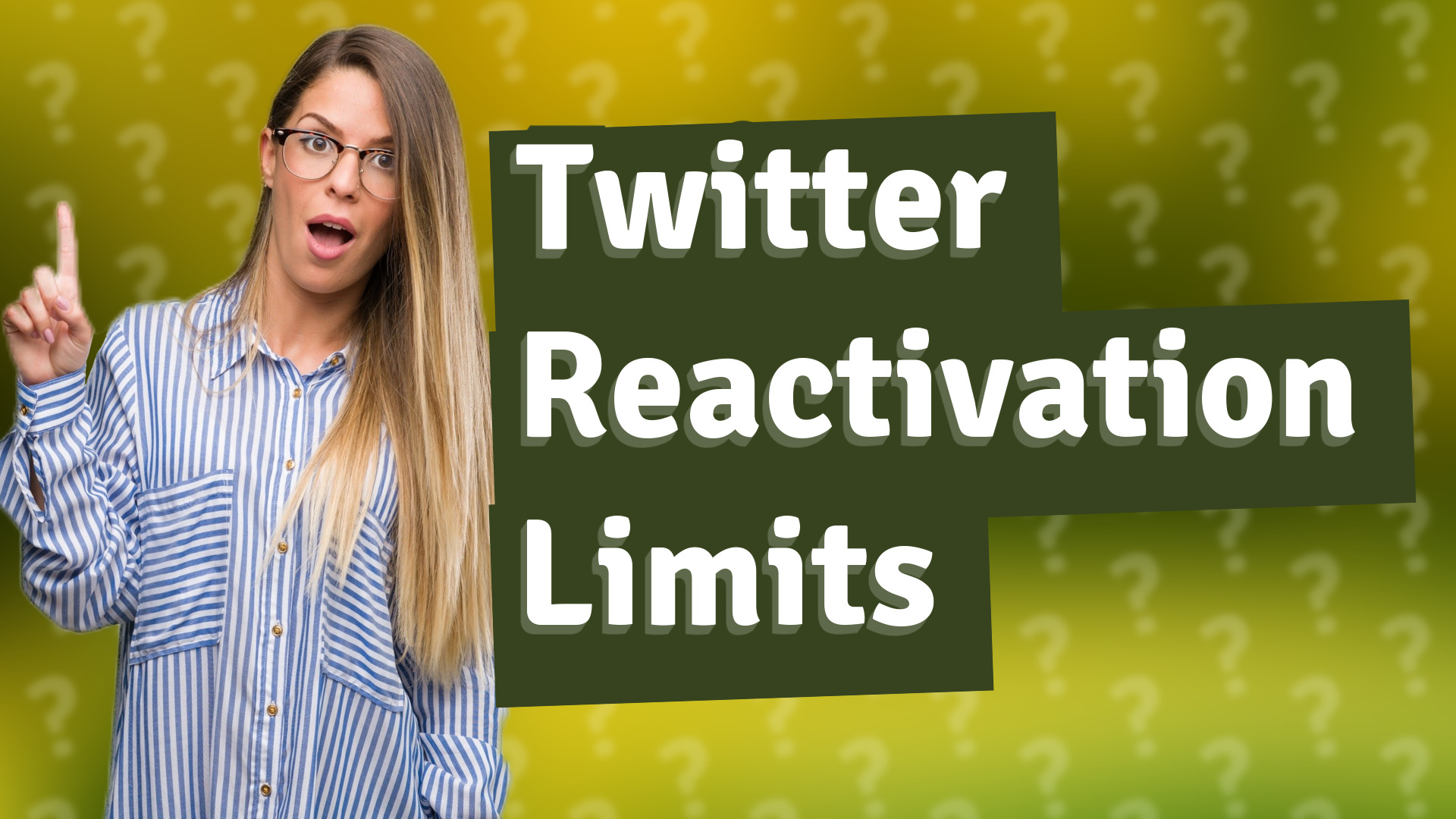 Twitter Reactivation Limits