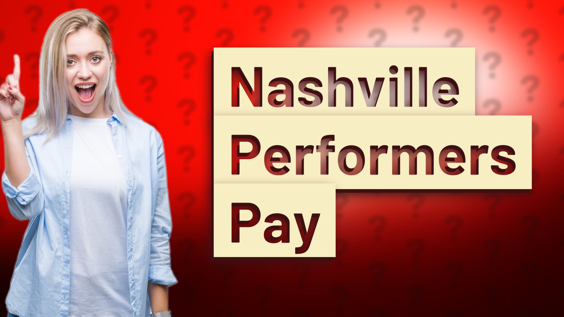 Nashville Performers Pay