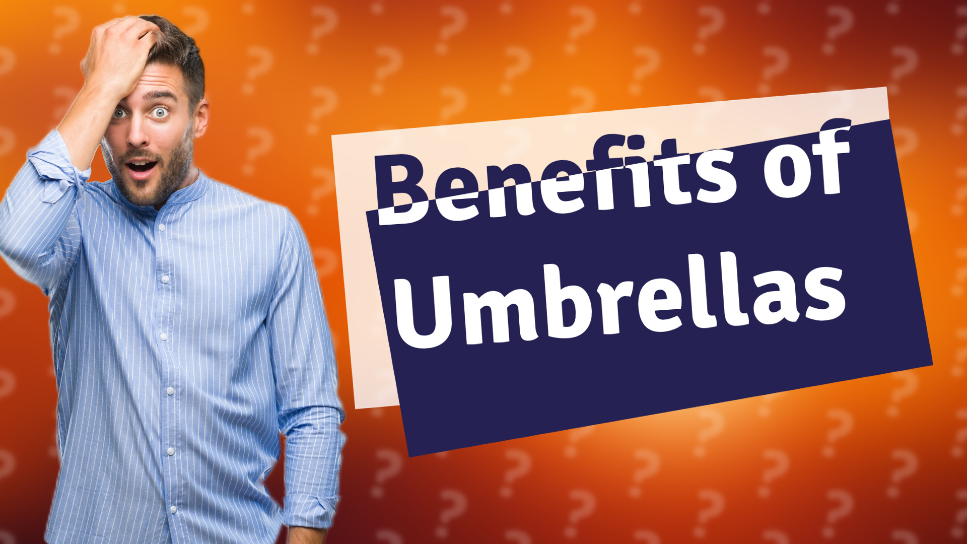 Benefits of Umbrellas