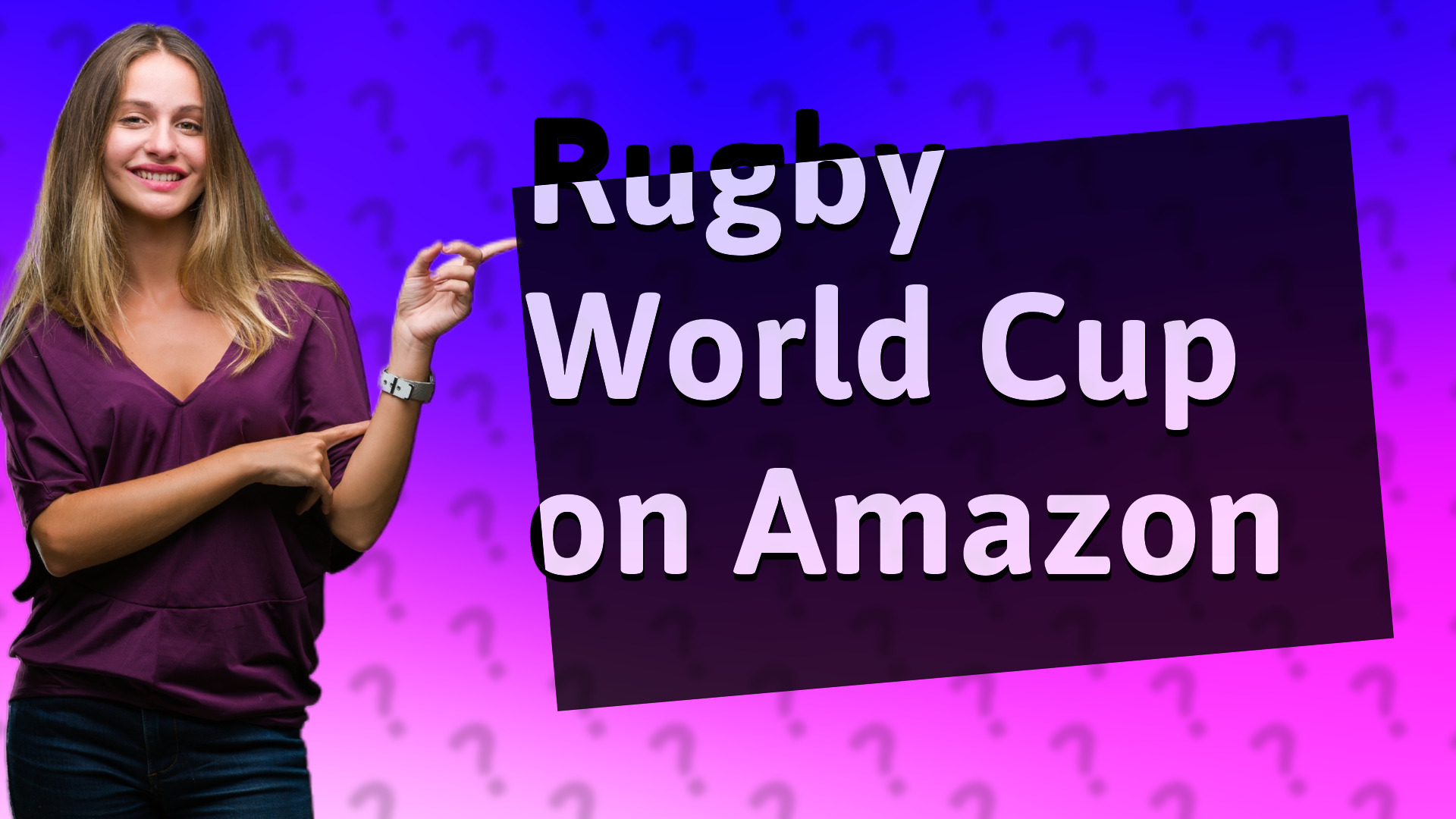 Rugby World Cup on Amazon