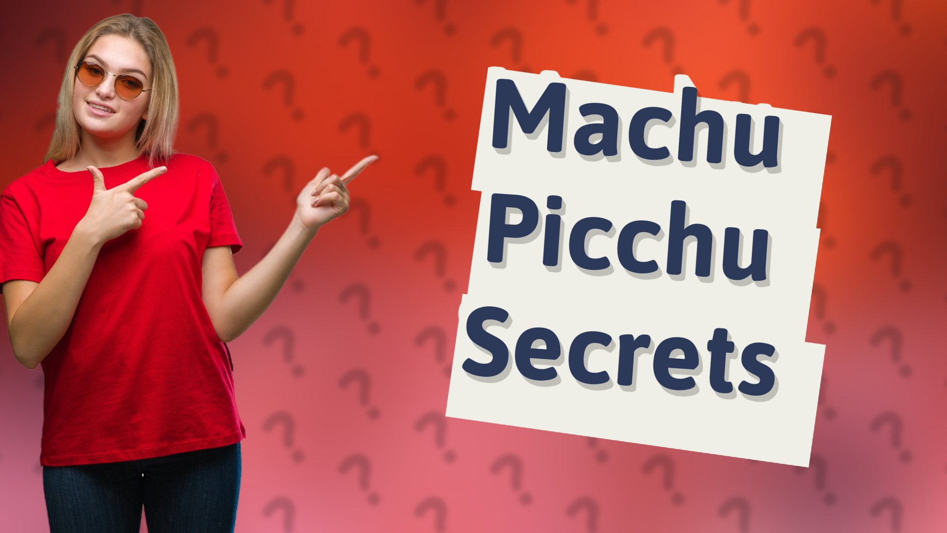 Machu Picchu Secrets