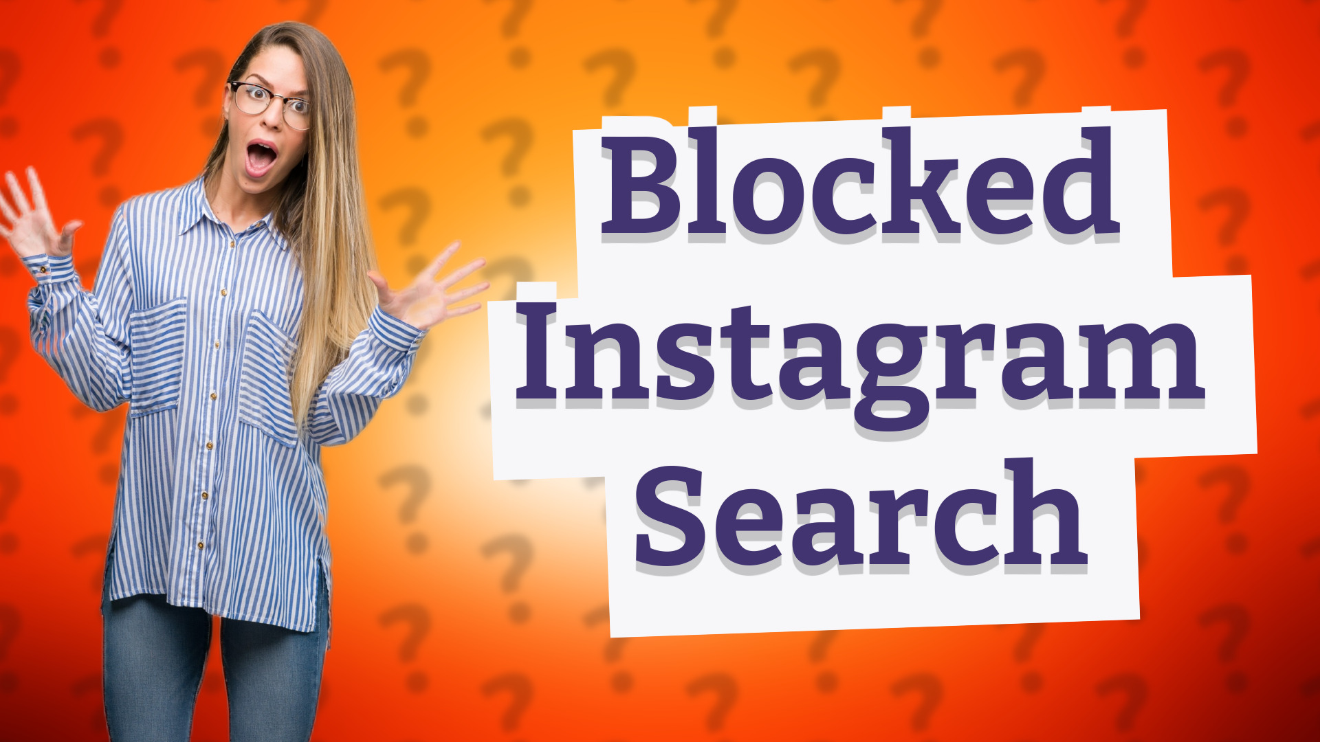 Blocked Instagram Search