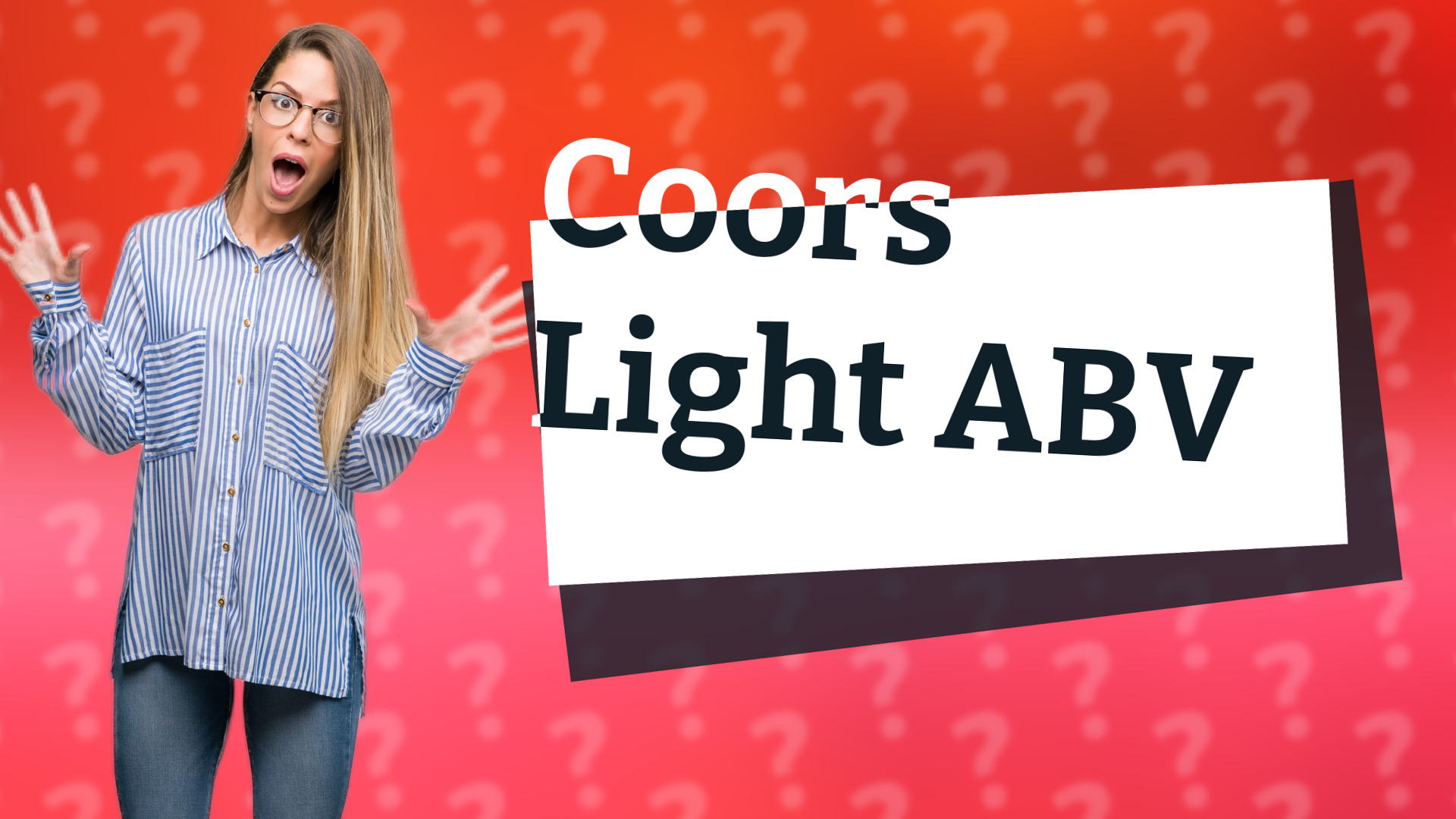 Coors Light ABV